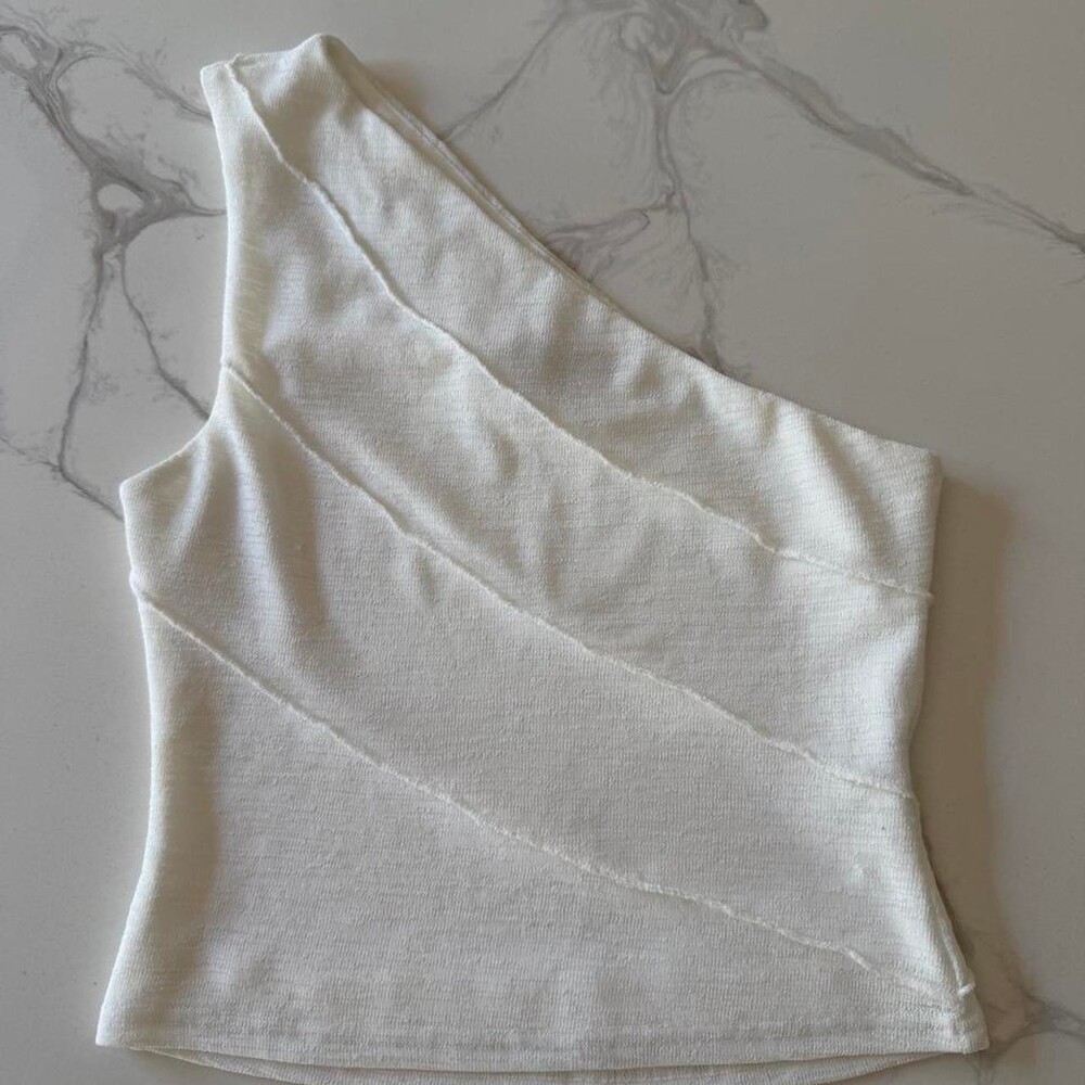Princess Polly Women's White Crop-top